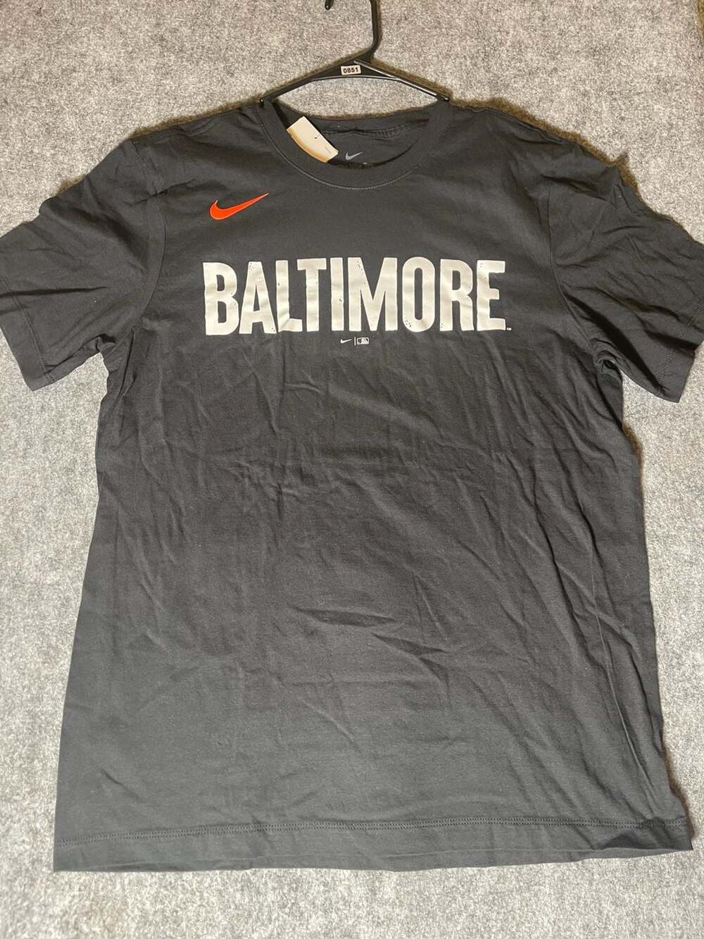 Nike Baltimore Orioles MLB City Connect Wordmark T-Shirt